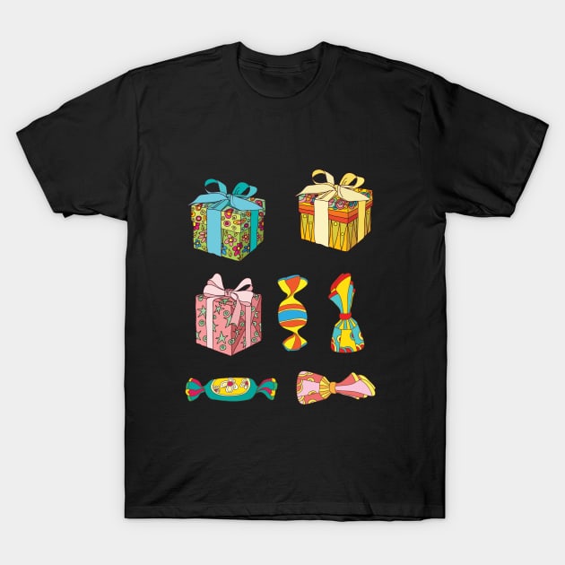 Presents T-Shirt by lisenok